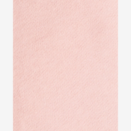 Blusa de moletom bebê com capuz e felpa - rosa | Carter's