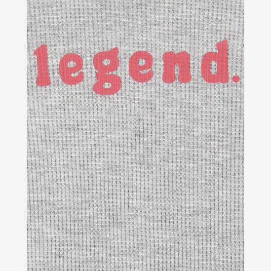 Conjunto longo bebê 2 peças mescla legend - cinza | Carter's