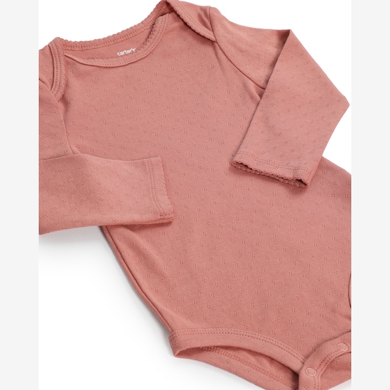 Conjunto longo bebê 3 peças fleece capuz e florzinhas - multicor | Carter's