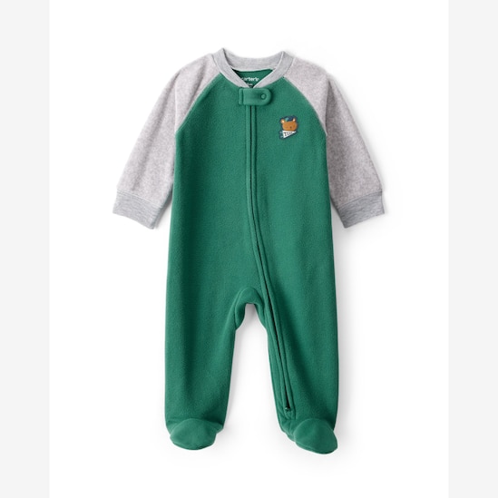 Macacão bebê urso com pezinho - multicor | Carter's