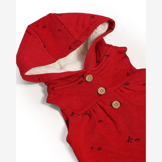 Conjunto longo bebê 3 peças capuz e laços - multicor | Carter's