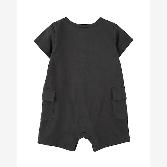 Macaquinho bebê coqueiros - cinza | Carter's