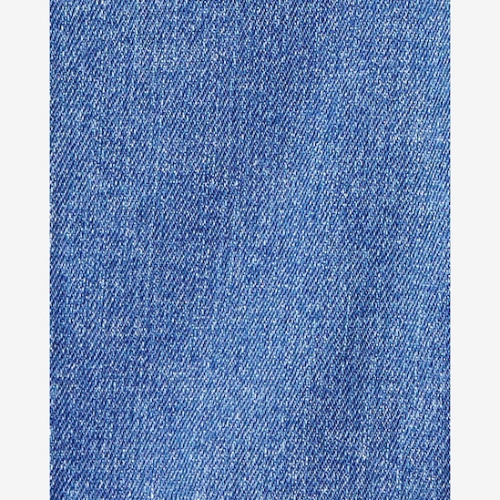 Jardineira jeans bebê com bolsos e camisa xadrez - multicor | Carter's