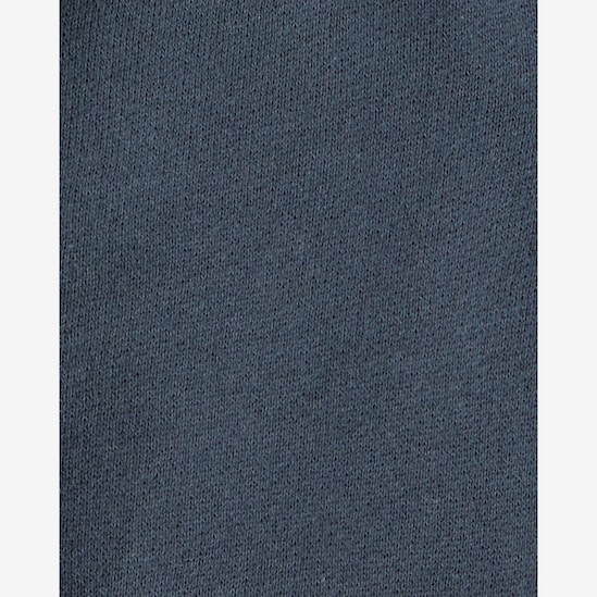 Blusa de moletom bebê com capuz e felpa - azul | Carter's