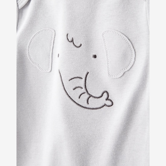 Kit body bebê 5 peças bichinhos listras - multicor | Carter's