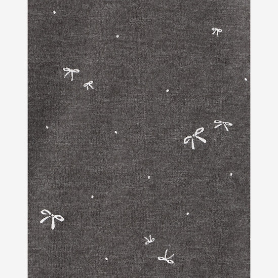 Conjunto longo bebê 3 peças laços babados - multicor | Carter's