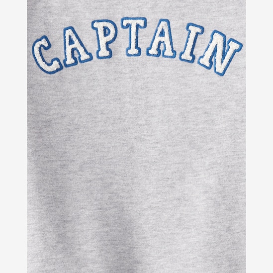 Blusa de moletom infantil raglan captain - multicor | Carter's