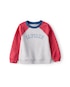 Blusa de moletom infantil raglan captain - multicor | Carter's