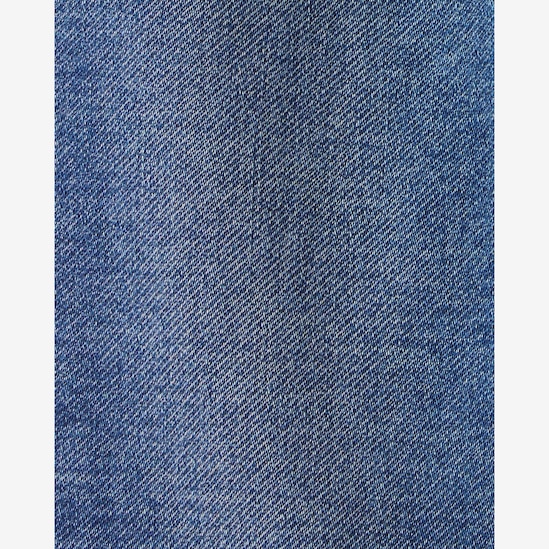 Calça jeans infantil reta com cós elástico - denim escuro | Carter's