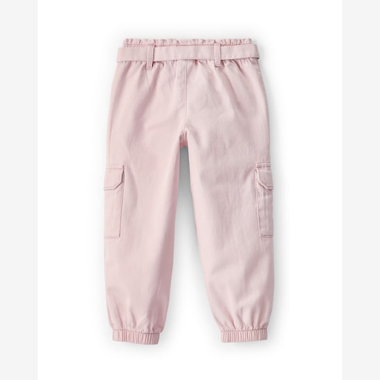 Calça infantil clochard cargo - rosa | Carter's