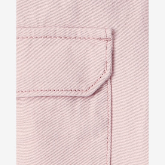 Calça infantil clochard cargo - rosa | Carter's