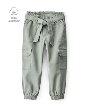 Calça infantil clochard cargo - verde | Carter's