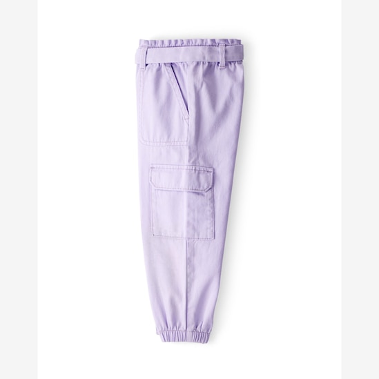 Calça infantil clochard cargo - lilás | Carter's