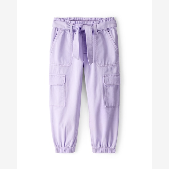 Calça infantil clochard cargo - lilás | Carter's