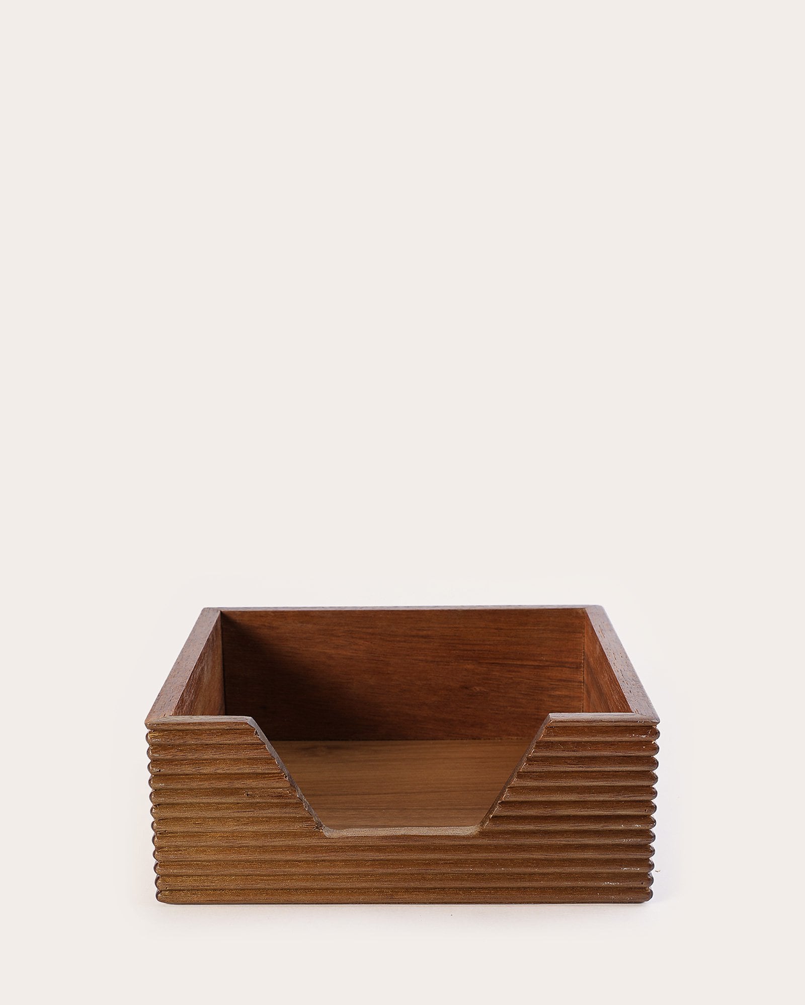 Porta guardanapo Alec 20x20cm - marrom | Casa Riachuelo