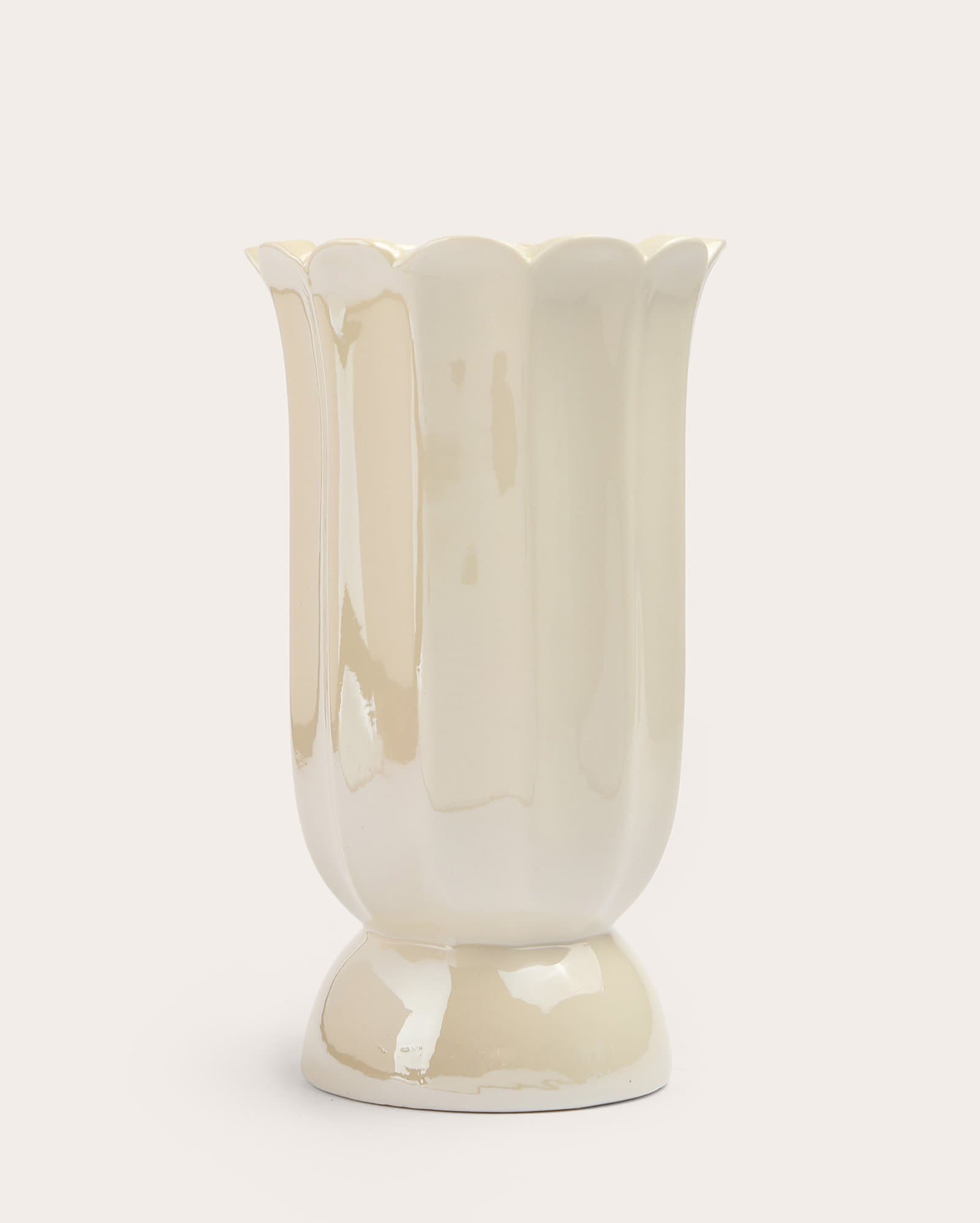 Vaso decorativo M Bonnie - off-white | Casa Riachuelo