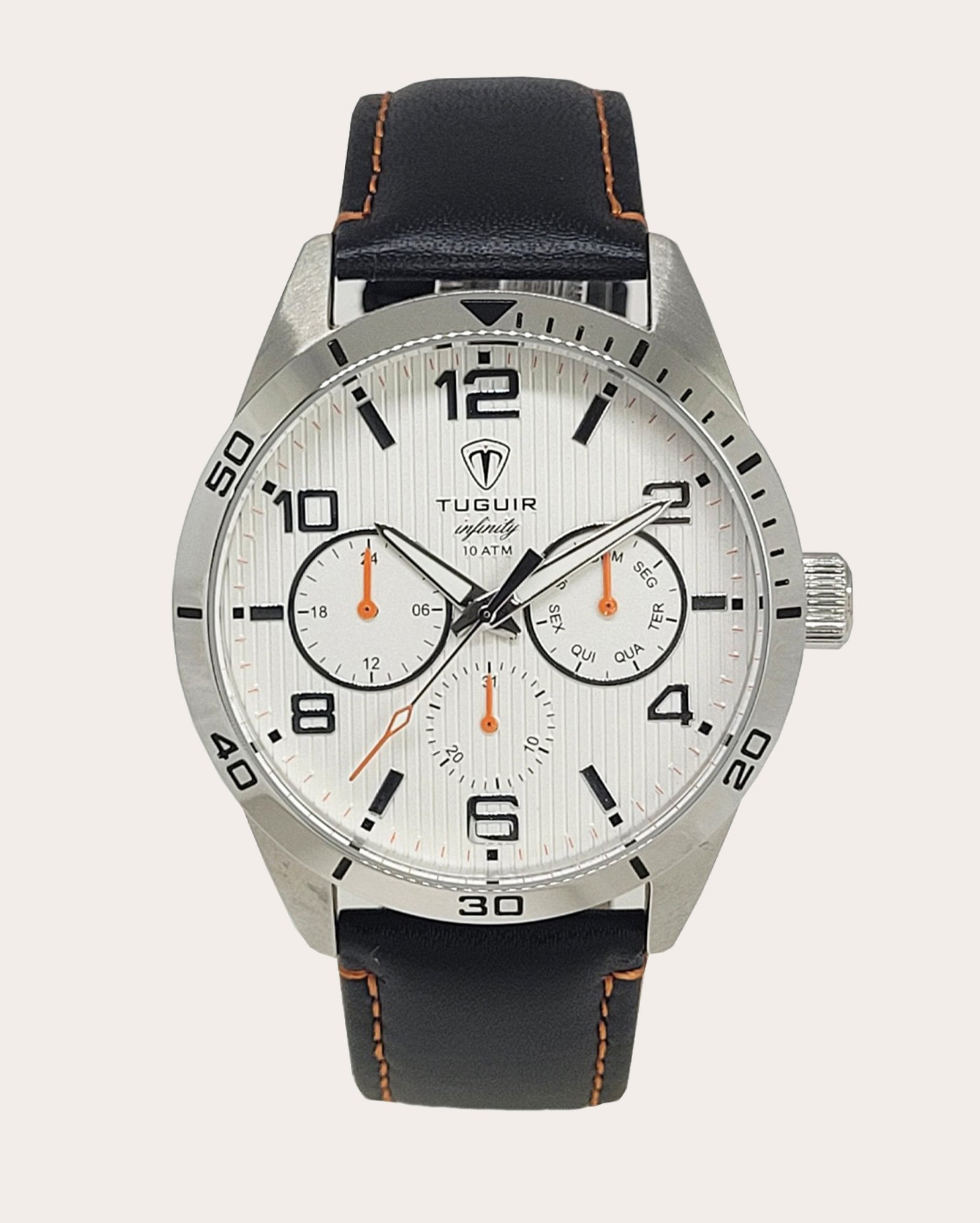 Relógio analógico masculino TGI37061 - preto | Tuguir