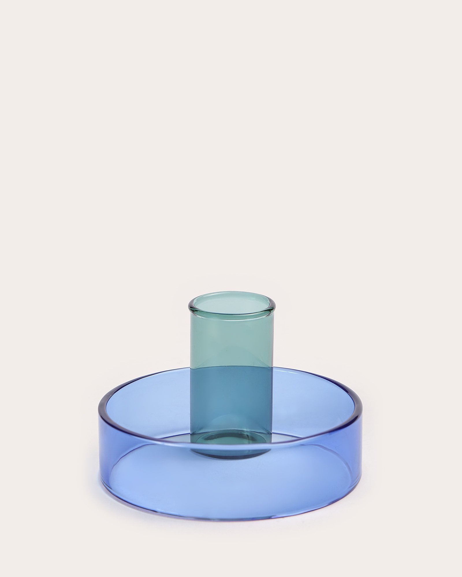 Porta-vela redondo Glenda 4,7x8cm - multicor | Casa Riachuelo
