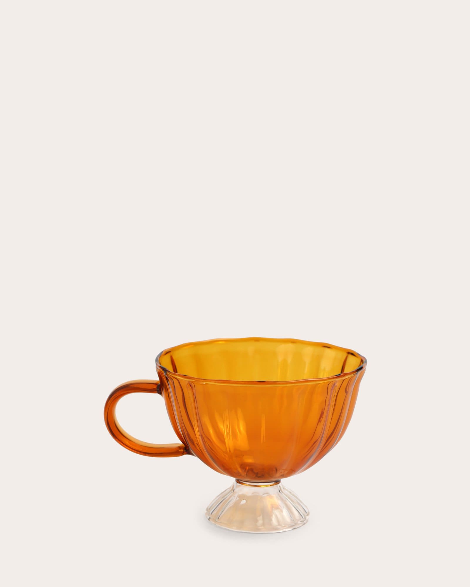 Xícara de vidro Lux 160ml - laranja | Casa Riachuelo