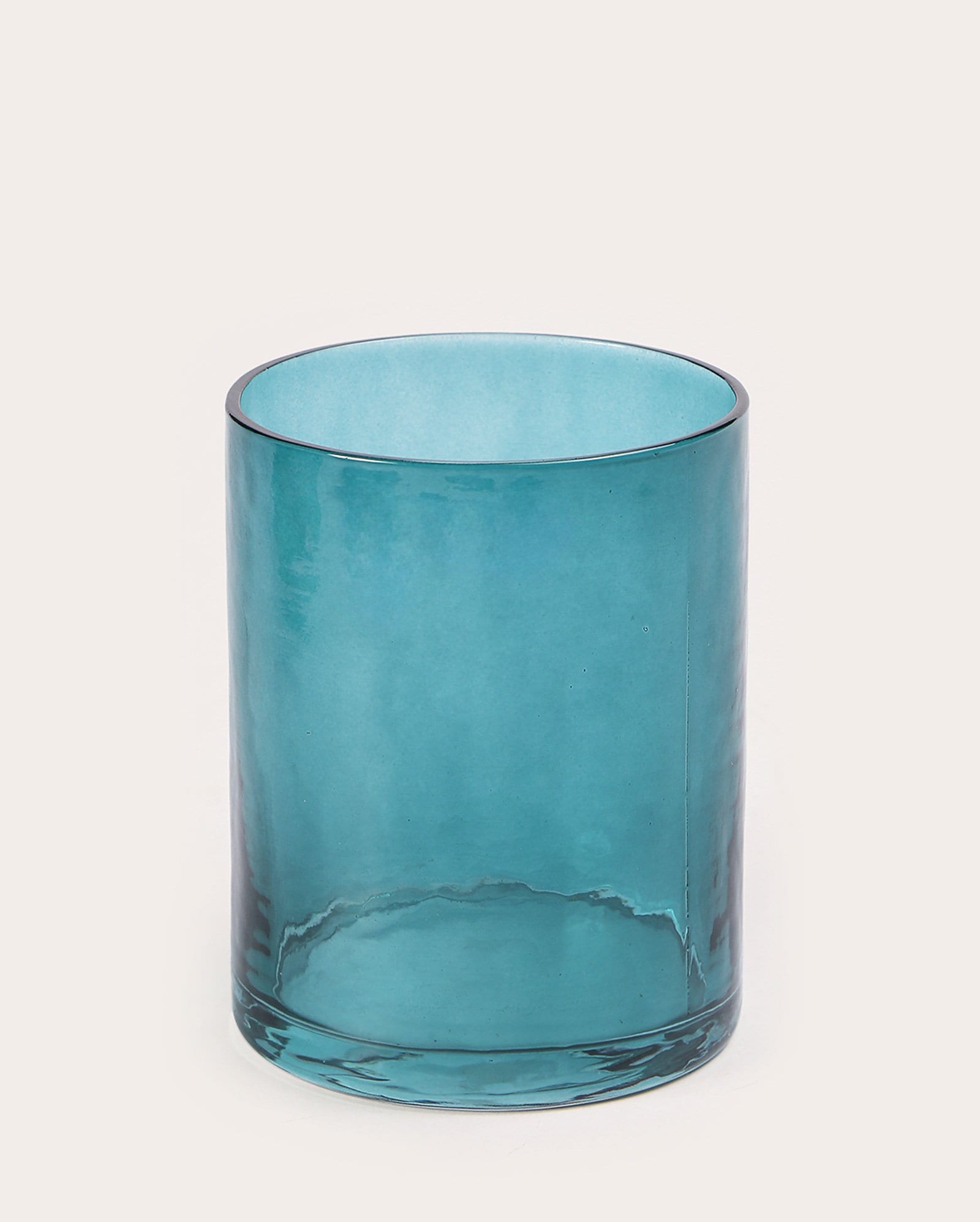 Copo baixo vidro Lauren 400ml - azul | Casa Riachuelo