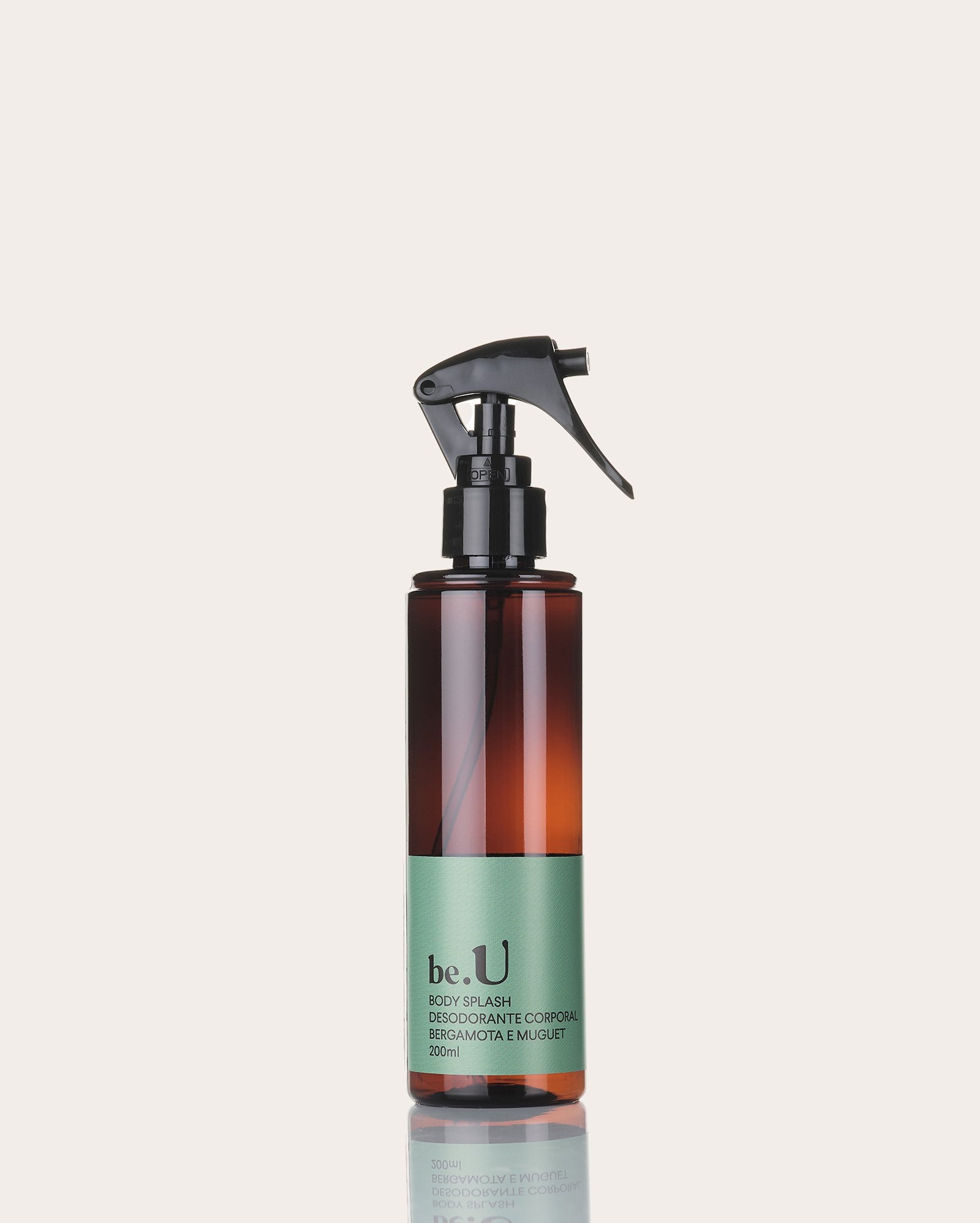 Body splash Bergamota e Muguet 200ml | be.U