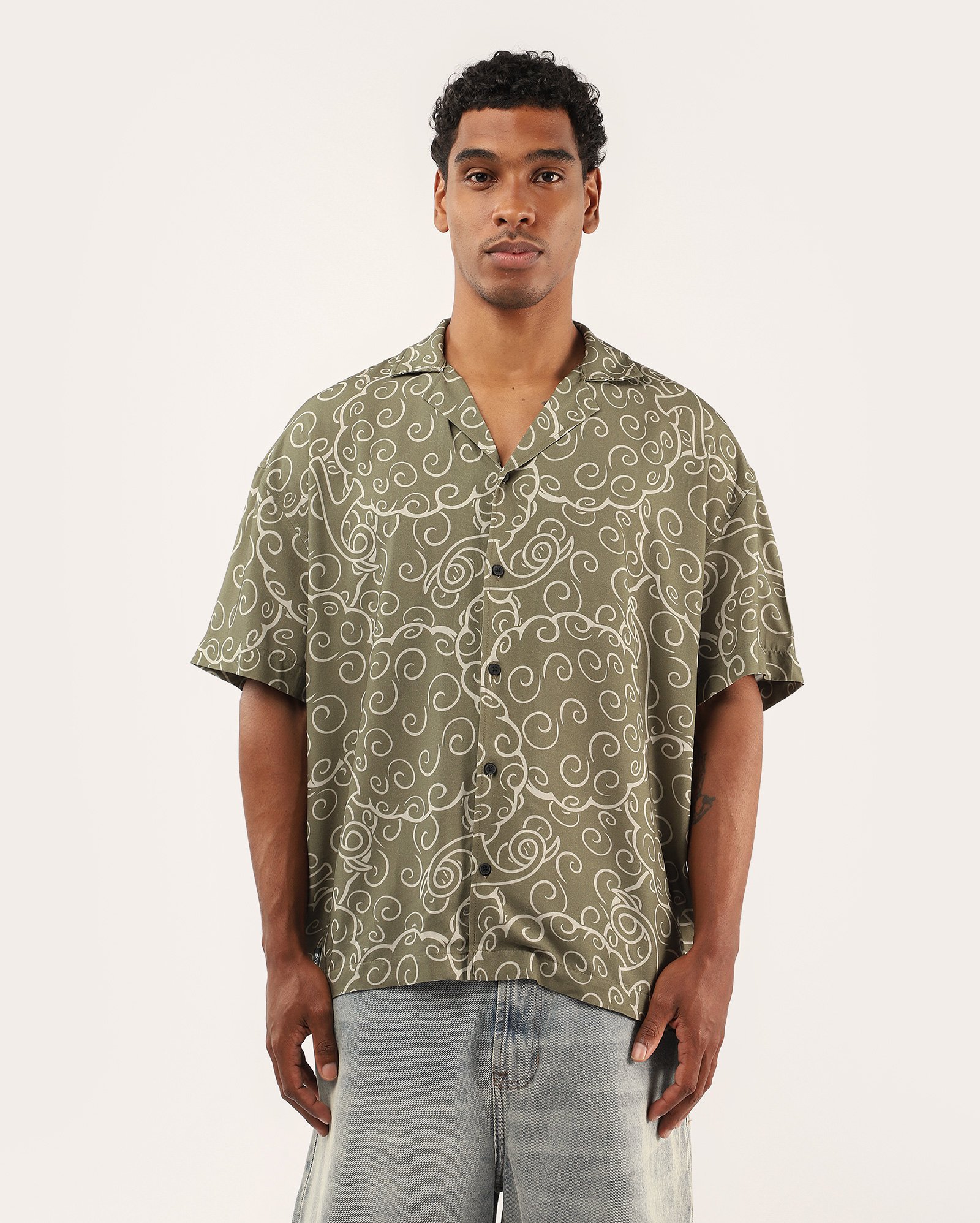 Riachuelo | Camisa masculina One Piece oversized - verde | FANLAB