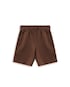 Bermuda infantil relaxed moletom - marrom | Carter's