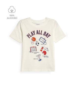 Camiseta infantil esportes | Carter's