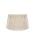 Short infantil relaxed com faixa lateral - bege | Carter's