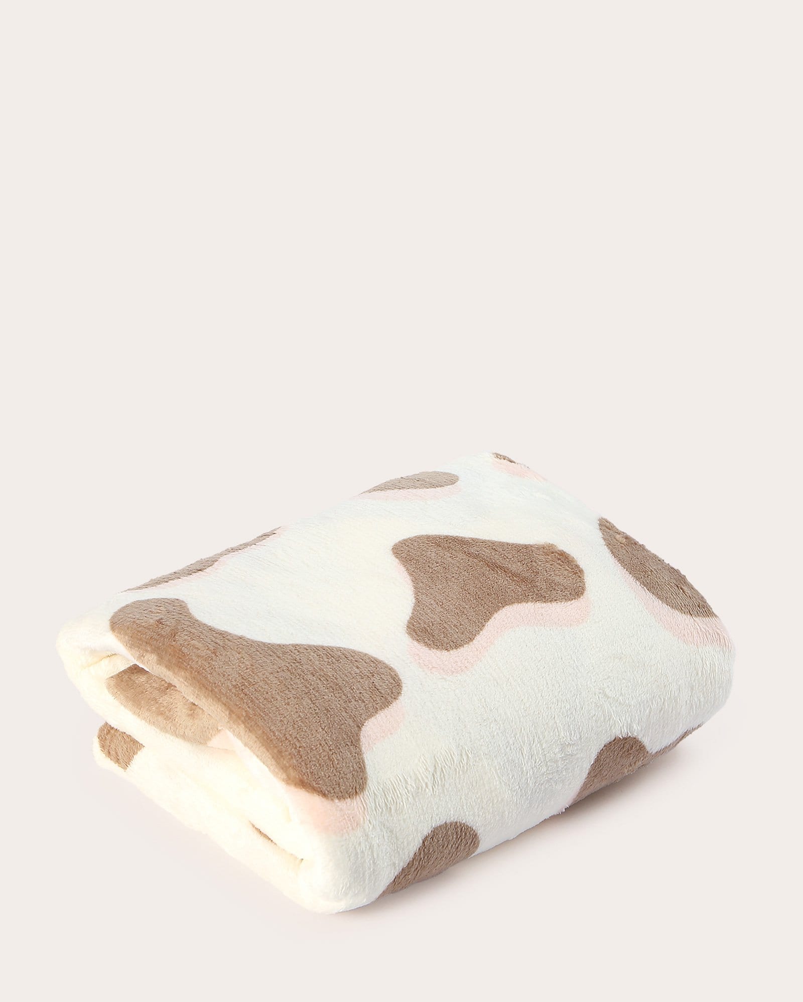 Manta solteiro flannel vaquinha - multicor | Casa Riachuelo