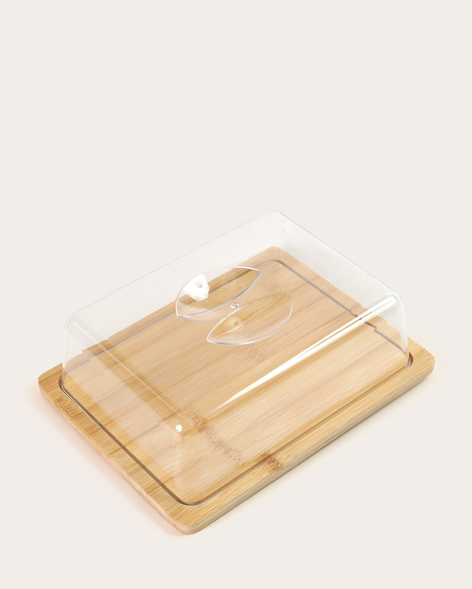 Porta frios retangular de bambu Classic - bege | Casa Riachuelo