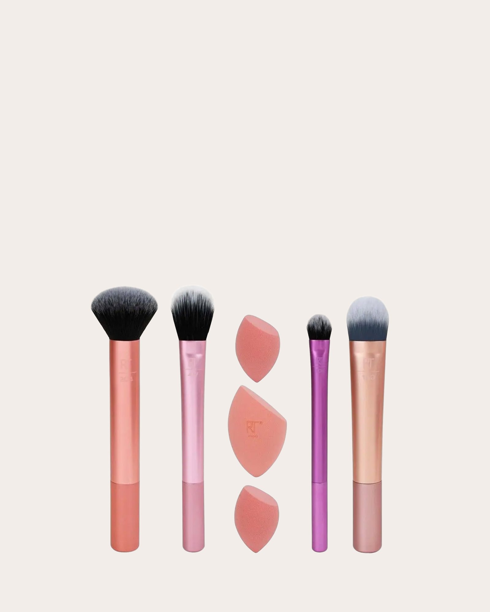 Kit de Pincéis + esponjas Sunkissed Brush Set | Real Techniques