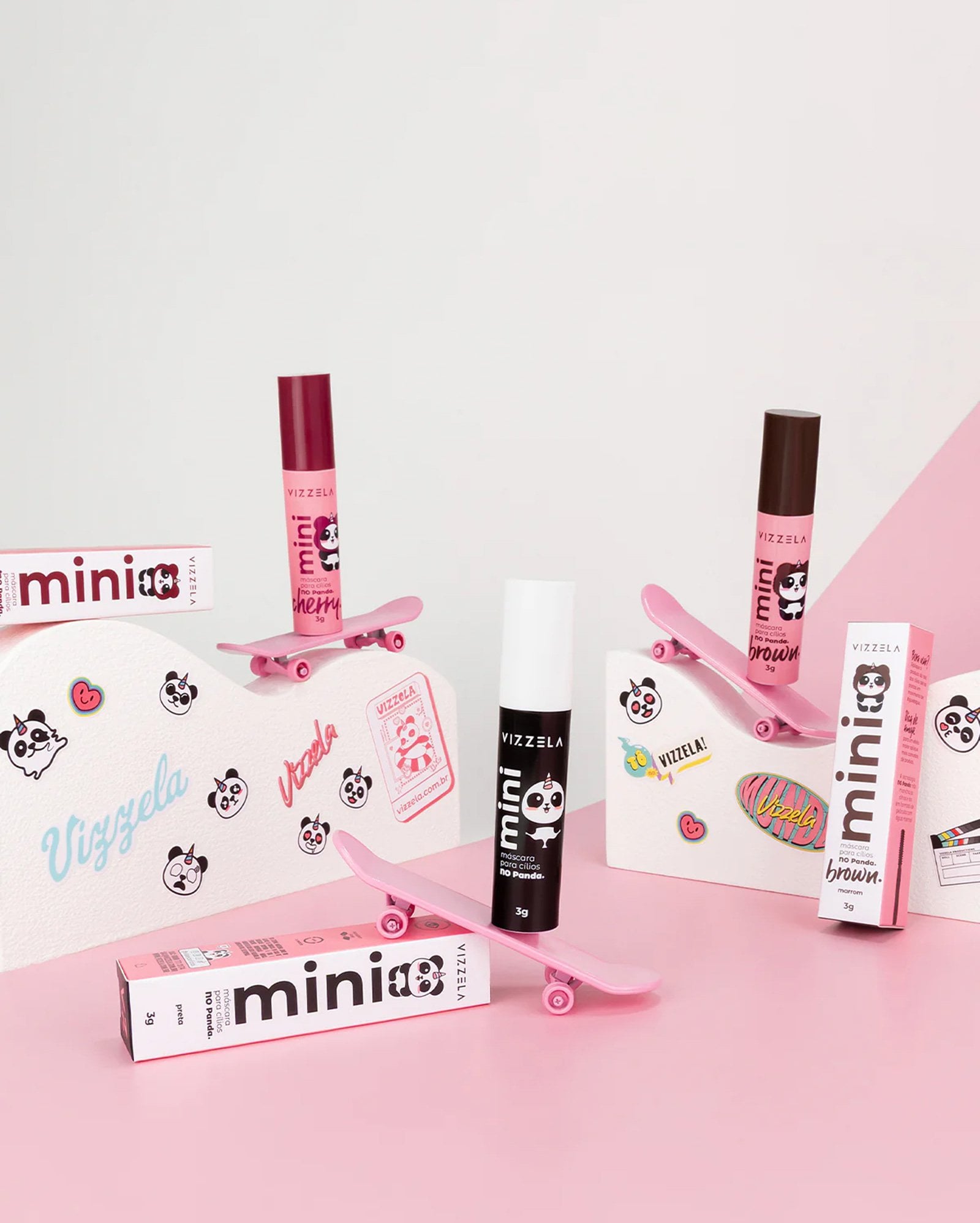 Riachuelo | Mini máscara de cílios No Panda Cherry 3g | Vizzela