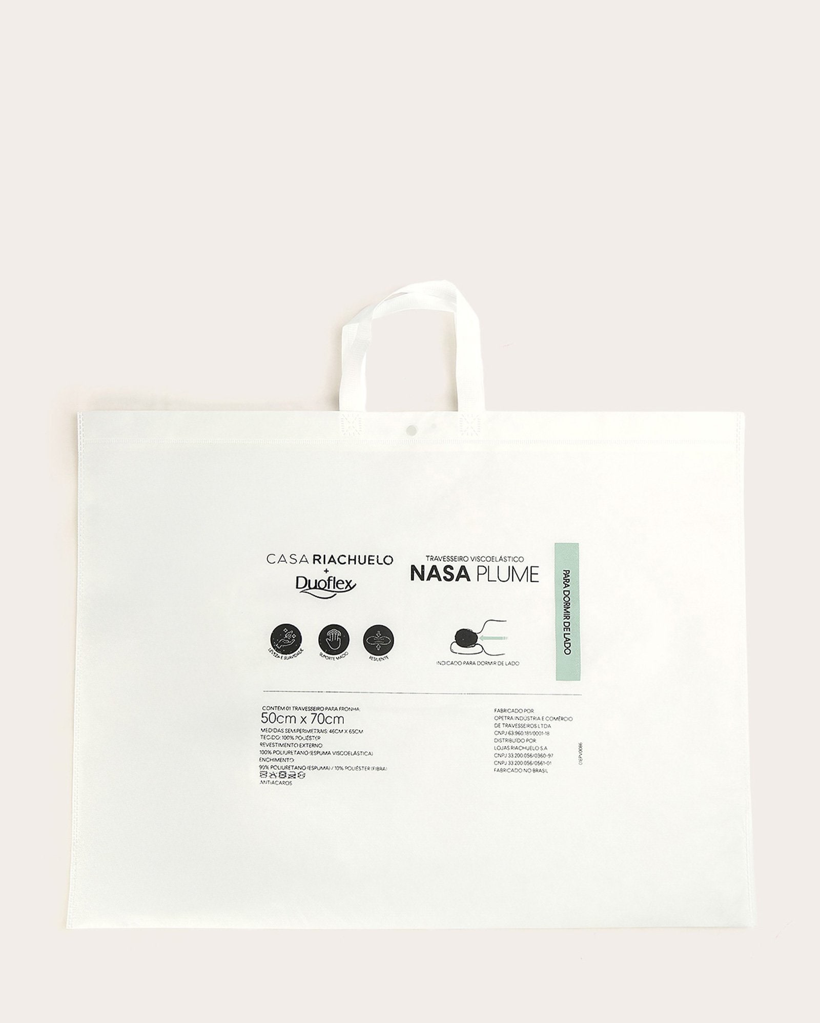 Travesseiro Nasa Plume - branco | Duoflex