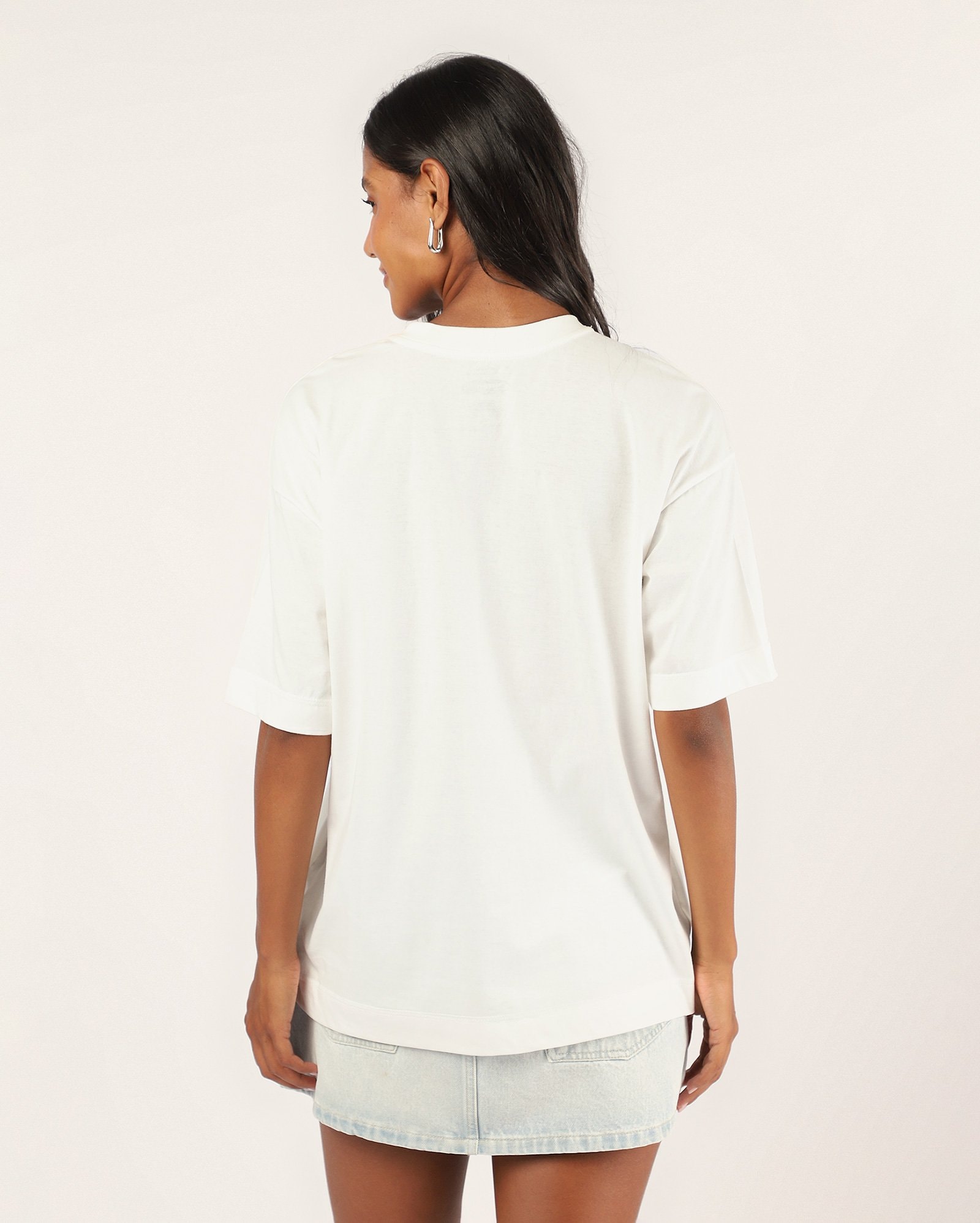 Camiseta feminina oversized Patricinhas - branca | Paramount — foto 4