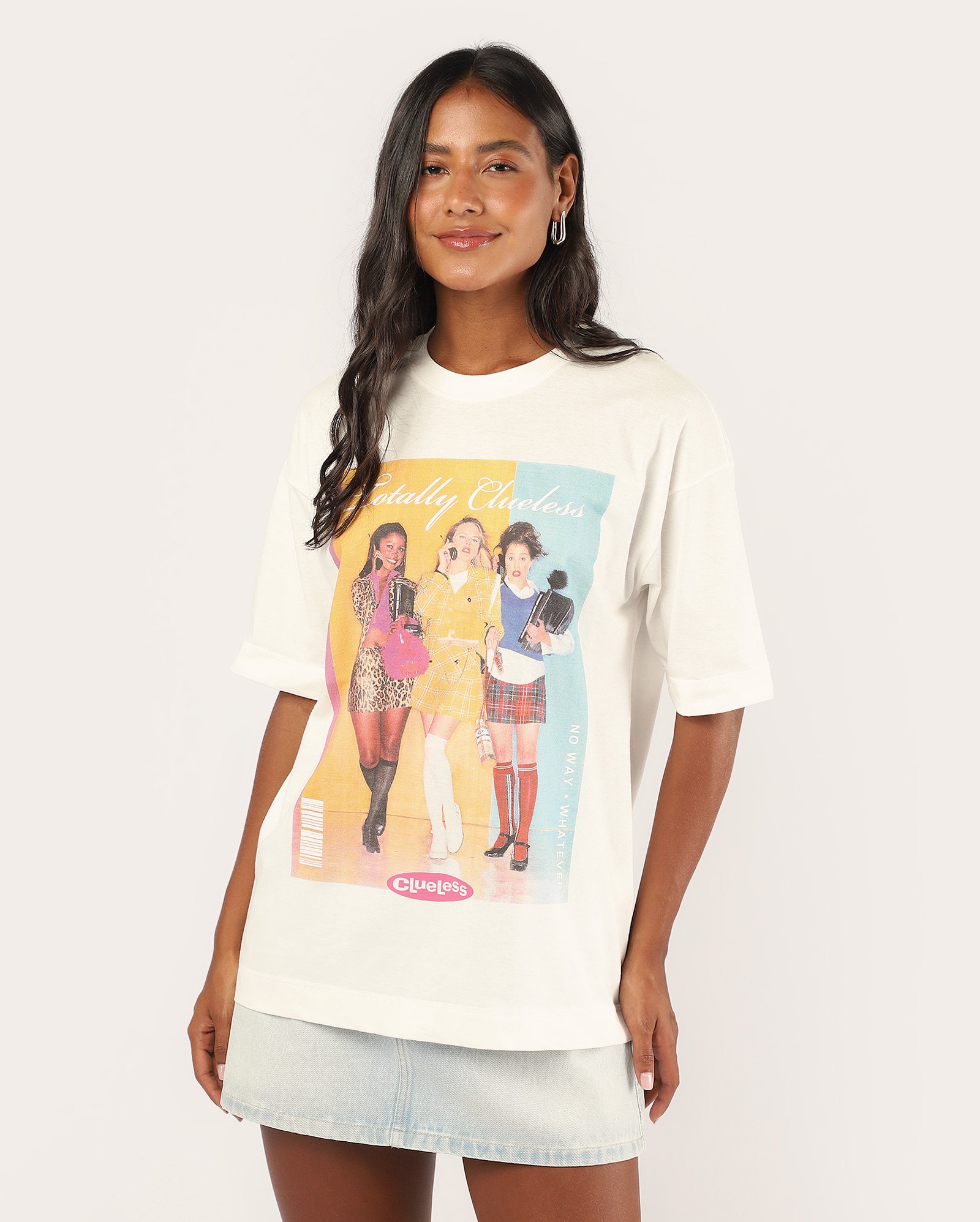 Camiseta feminina oversized Patricinhas - branca | Paramount — foto 3