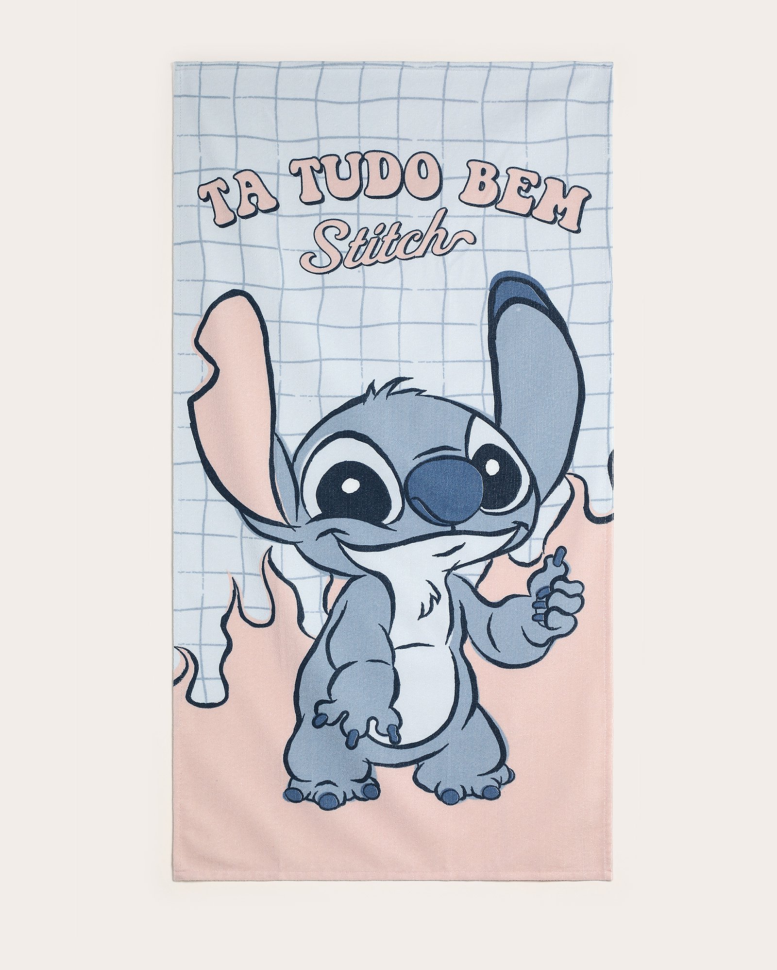 Toalha de banho velour Stitch - multicor | Casa Riachuelo