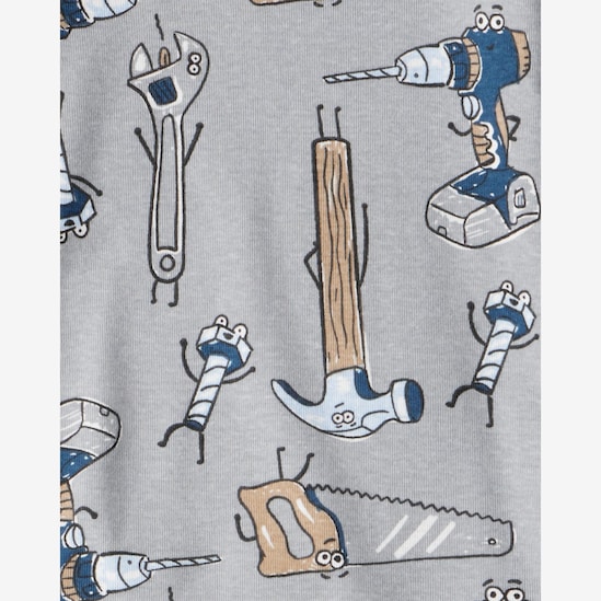 Pijama longo infantil 4 peças it's bedtime - multicor | Carter's