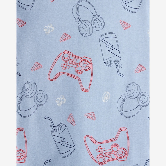 Pijama infantil 4 peças video game - multicor | Carter's