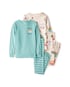 Pijama longo infantil 4 peças ramen calm - multicor | Carter's