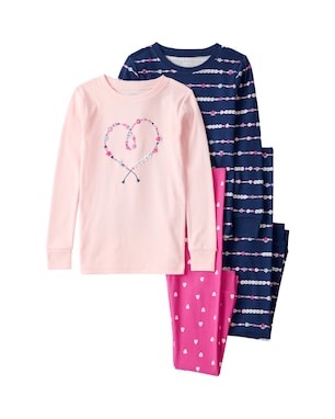Pijama longo infantil 4 peças dream lover - multicor | Carter's