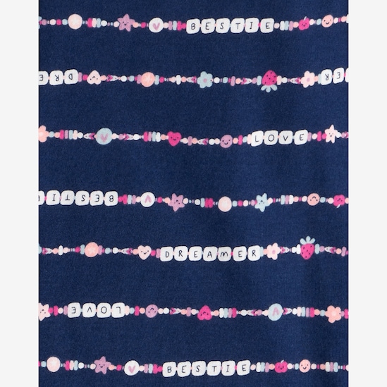 Pijama longo infantil 4 peças dream lover - multicor | Carter's