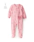 Macacão pijama infantil em fleece borboleta - rosa | Carter's