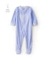 Macacão pijama infantil em fleece coração - azul | Carter's