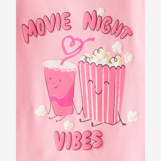 Pijama infantil 4 peças movie night vibes - multicor | Carter's