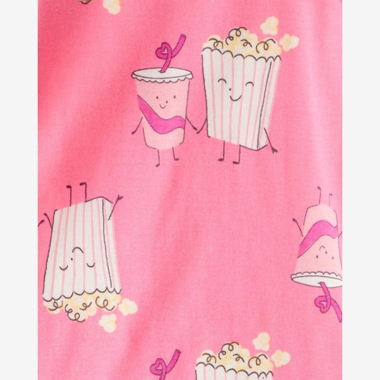 Pijama infantil 4 peças movie night vibes - multicor | Carter's