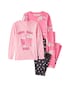 Pijama longo infantil 4 peças cineminha - multicor | Carter's