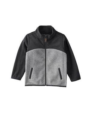 Jaqueta infantil com fleece - multicor | Carter's