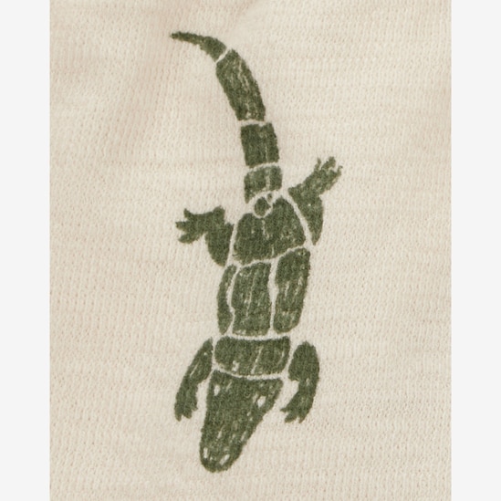 Bermuda infantil jacaré - bege | Carter's