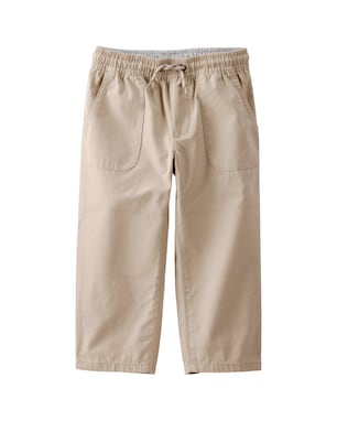 Calça infantil bolso cargo - bege | Carter's